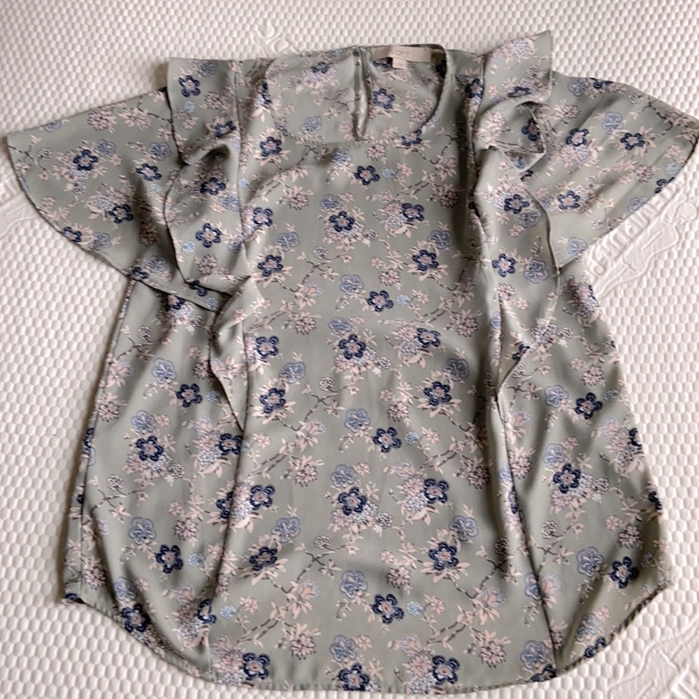 Loft Blouse with Ruffles size S